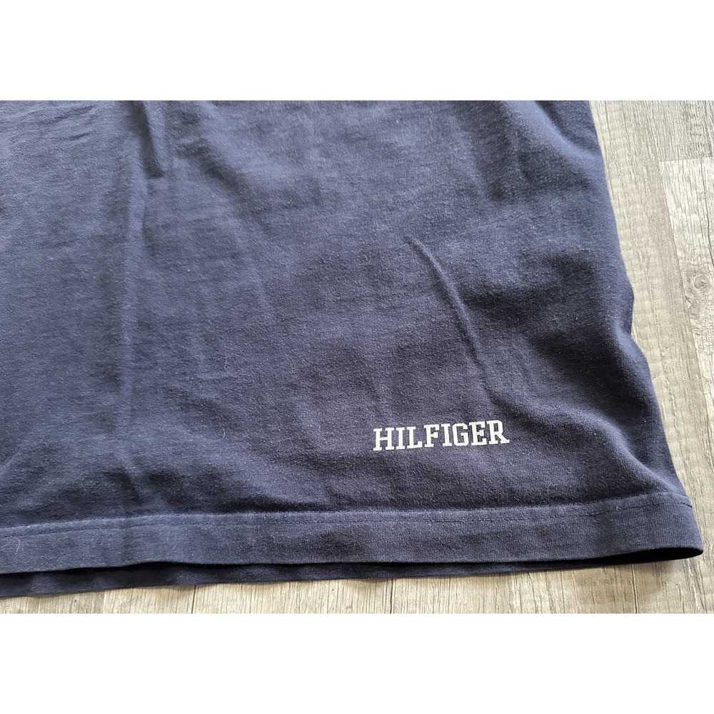 Tommy Hilfiger Tank Top Men's XL Blue/Red Logo Vintage - Picture 7 of 10